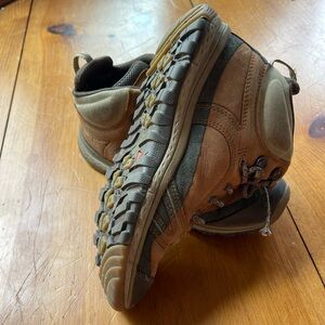 Keen Youth Brown and Tan Hiking Boots